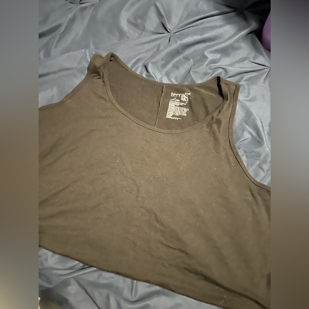 Terra & Sky Women’s Tank Top Size 1X